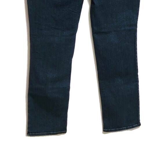 NYDJ Sheri Slim High Rise Straight Leg Blue Denim Jean Size 12P - Picture 11 of 16